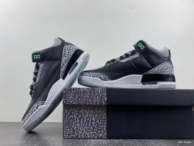 1st Kicks Shoes Jordan Green CT8532-031 Air Glow 3 0715
